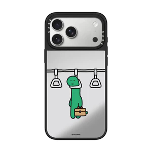 Ốp Điện Thoại Gương Từ Tính Khủng Long Vui Nhộn Cho IPhone 16 15 14 Plus 13 12 11 17 Pro Max 17 Vỏ Bảo Vệ Chống Sốc Không Khí