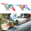1 Chiếc Mới Cánh Sóng Chim Trang Trí Xe Trang Trí Bảng Điều Khiển Trang Trí Với Cốc Hút