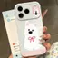 gấu con iPhone 17p trường hợp 16/15 mới 11/1213 sáng tạo 14 cá tính