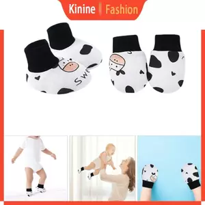 KIN Găng Tay Cotton Găng Tay Giày Găng Tay Thoáng Khí Cho Bé Trai Bé Gái