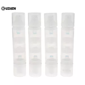 KUZHEN 5ml / 10ml Loại ép chân không hai đầu / Chai dưỡng ẩm có thể đổ lại Mỹ phẩm trang điểm cho kem Gel dưỡng ẩm Hộp đựng bơm lỏng HOT