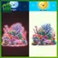 SWEET Phát Sáng Trong Bóng Tối Rạn San Hô Nhà Vệ Sinh Stier DIY Dạ Quang Decal Dán Tường Chống Thấm Nước Có Thể Tháo Rời Dưới Nước Trang Trí Phòng Tắm Cho Trẻ Em n