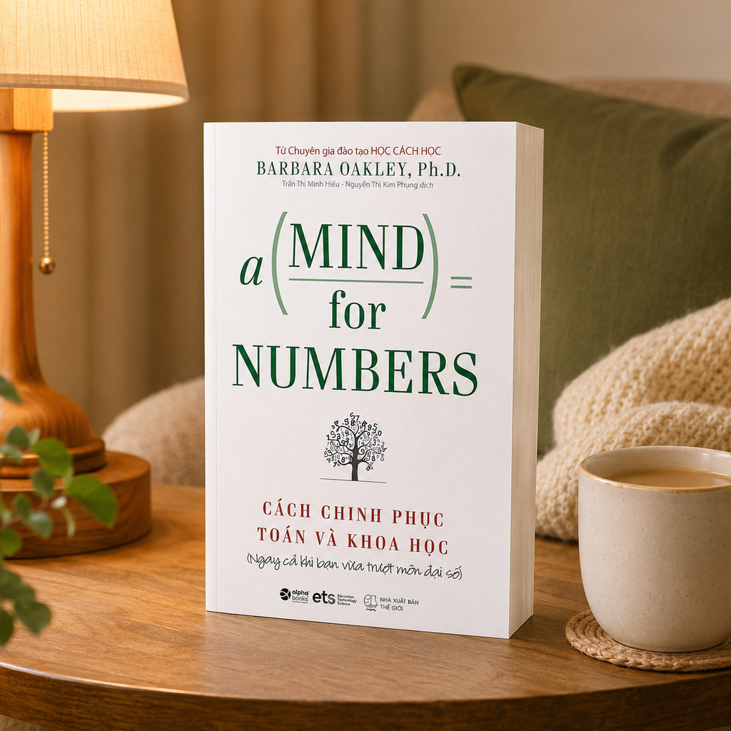 Sách - A Mind For Numbers - Cách Chinh Phục Toán Và Khoa Học - Barbara Oakley (ETS)