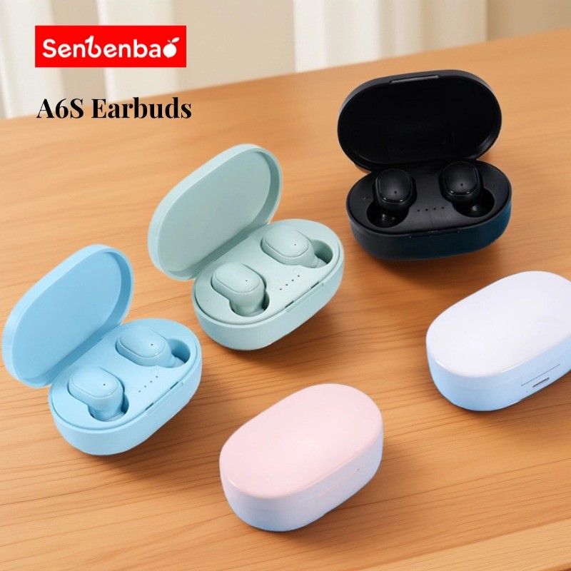 Senbenbao A6S A520 A26 A80 Tai nghe Bluetooth Tai nghe không dây Tai nghe Bluetooth có Mic khử tiếng ồn chống nước