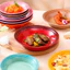 Bát gốm sứ phong cách Pháp-Đèn bột yến mạch đa chức năng / Bát Ramen / Bát ăn sáng, Hộ gia đình dễ thương