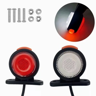 K1 Eo Ánh Sáng Trailer Xe Tải Ba Mặt Bên Đèn Báo Bên Đèn Báo 10-30V Châu Âu Mỹ Trailer Sửa Đổi