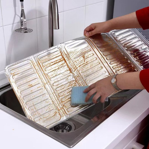Tấm Chắn Dầu Mỡ Cách Nhiệt Ngăn Bắn Dầu, Giữ Bếp Luôn Sạch, Chống Gió Khi Nấu Ăn