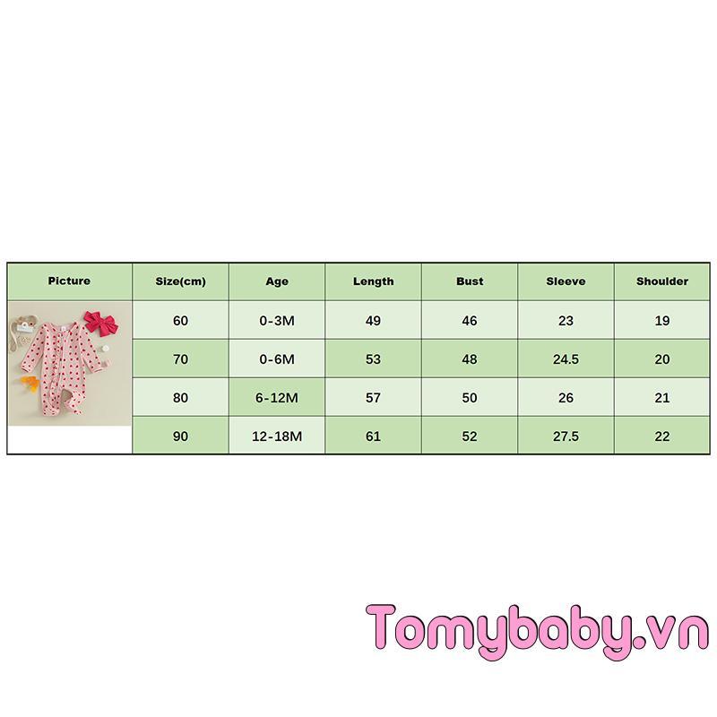 Trẻ Sơ Sinh Bé Gái Ngày Lễ Tình Nhân Áo liền quần Tay Dài Xù In Hình Trái Tim Zip Up Romper Có Nơ Băng Đô