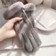 Găng tay da lộn dày, chống lạnh mùa thu đông, phù hợp trượt tuyết và cưỡi ngựa