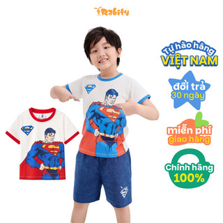 Áo thun tay ngắn Superman DC bé trai Rabity 100.001