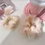 Dây buộc tóc lụa hai lớp organza scrunchies cho bé gái - Phụ kiện tóc thương hiệu Mina