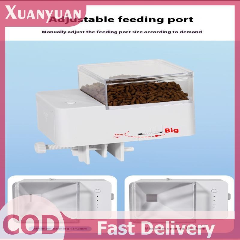 XUAN LED Bể Cá Kỹ Thuật Số Cá 500ml Kỹ Thuật Số Thông Minh Tự Động Ăn Cá Có Hẹn Giờ Cho Thú Cưng Ăn Cá Thực Phẩm VN