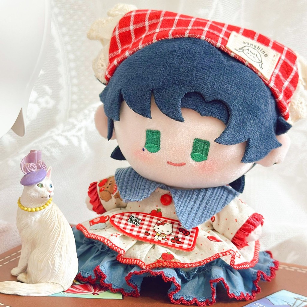 10cm Quần Áo Cho Bé Sao Biển Cơ Thể Bình Thường Cotton Búp Bê Quần Áo Gothic Váy Trà Pie Thiết Kế Chính Hãng 3.14