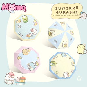 Ô dù có thể gập lại tự động họa tiết Sumikko Gurashi dễ thương cho cả mưa và nắng