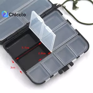 Hộp Bảo Quản Mini Câu Cá Bay Hộp Câu Cá Thìa Câu Móc Mồi Hộp Bảo Quản Phụ Kiện Câu Cá Đẹp