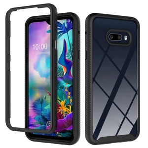 Sẵn sàng giao hàng cho LG V50S ThinQ 5G / G8X ThinQ Starry Sky Solid Color Series Vỏ bảo vệ PC + TPU chống sốc
