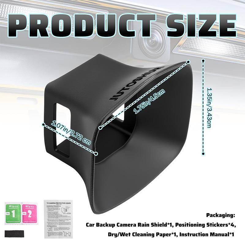 JINHF Silicone Xe Baup Camera Bảo Vệ Mưa Đa Năng Phù Hợp Với Chống Nước Bảo Vệ Cho Camera Quan Sát Phía Sau Tầm Nhìn Ban Đêm HOT