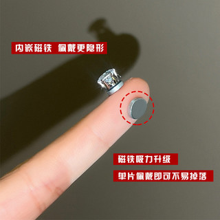 Phiên Bản Hàn Quốc INS Phong Cách Không Đục Từ Zircon Bông Tai Thời Trang Phù Hợp Với Kẹp Tai Nữ