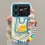Ốp điện thoại hình chó mèo Graffiti có sẵn Thích hợp cho iPhone17promax Phong cách mới Thích hợp cho vỏ mềm iPhone16Pro Bao gồm tất cả các loại Niche chống sốc Anti @ -