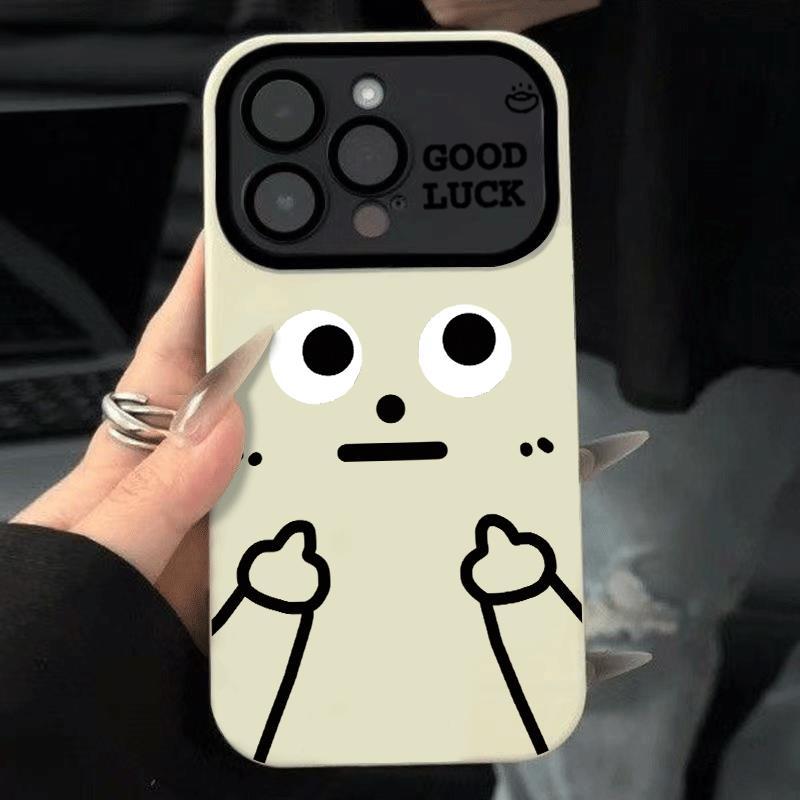 Ốp lưng iPhone 16 họa tiết chibi tức giận đơn giản thời trang trẻ trung bảo vệ toàn diện