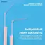 Luckyew 100 / 300 / 500 Chiếc Ống Hút Uống Dùng Một Lần Nhựa Trong Suốt Ống Hút Uống Cho Sữa Smoothie Slushie Nước ép Bong Bóng Trà Ống Hút TQ