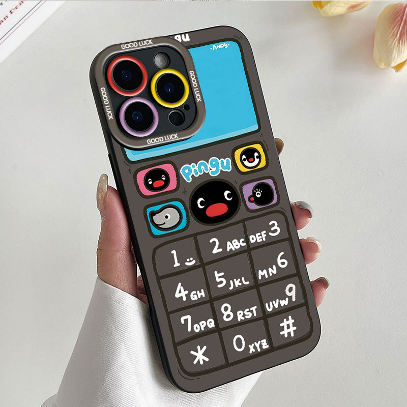 Ốp lưng iPhone Mẫu điện thoại thông minh Vỏ máy ảnh silicon mềm - iP 7/8/X/XS/XR/11/12/13/14/15/16/17/Plus/Air/Pro/Max