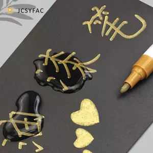 JCSYFAC 1 Kim Loại Kính Khung Sơn Tắt Sơn Sửa Chữa Bút Sơn Ghi Chú Bút Bút Đặc Biệt Không Phai Màu Chống Thấm Nước Kính Phụ Kiện Mới
