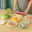 JCSYFAC 100 Chiếc Bao Đựng Thực Phẩm Dùng Một Lần Nhựa Tươi Giữ Túi Thực Phẩm Rau Quả Bao Bọc Bát Co Giãn Bảo Quản Nhà Bếp Mới
