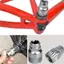 Bộ dụng cụ sửa chữa xe đạp Bộ dụng cụ cắt xích đáy Braet Remover Crank Extractor mới