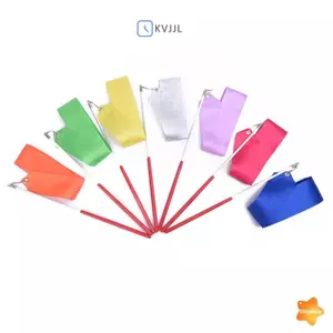 Ruy băng tập thể dục chuyên nghiệp 2m Ruy băng khiêu vũ Nghệ thuật nhịp điệu Tập thể dục múa ba lê Streamer mới