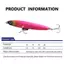 Bút chì chìm đúc dài Mồi cứng Mồi 10g / 14g / 18g / 24g Road Runner Mồi Warp Bass Mandarin Bass mới
