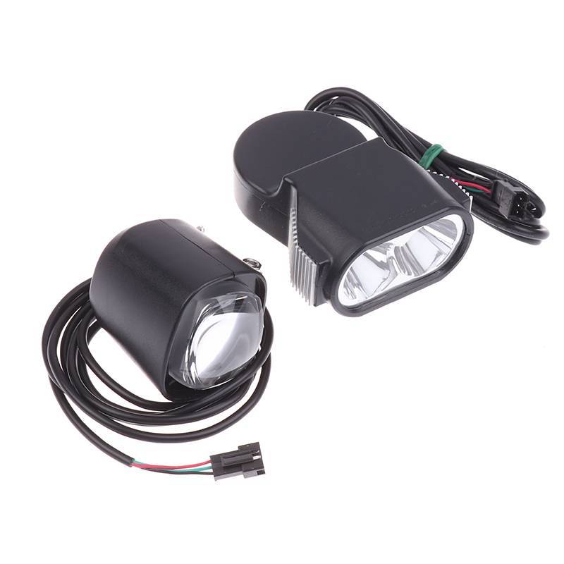 [KvJJL-t] Đèn xe đạp điện 36-72V có còi xe tay ga LED 12W Đèn trước LED chống nước Đèn pha đi xe đạp cho xe đạp điện mới