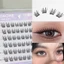 Cụm lông mi giả 8-13mm tự đánh ngón - Nhìn tự nhiên không có keo dán