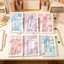BEABOUT 10 Cái / bộ Bộ Văn Phòng Phẩm, Bộ Dụng Cụ Viết Bằng Nhựa Bướm, Bút Gel 10 Trong 1 Hoạt Hình Trở Lại Trường Học