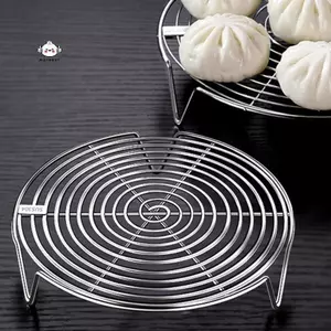 Maybest 1 Máy Hấp Bằng Thép Không Gỉ Ra Đa Năng Nồi Hấp Khay Bánh Bao Trứng Nướng Chân Đế Bộ Đồ Ăn Nhà Bếp Đế Nấu Ăn {VN}