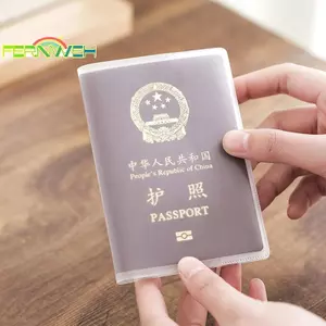 Túi đựng hộ chiếu du lịch PVC trong suốt mới dành cho nam giới Túi bảo vệ chống nước có túi đựng thẻ tín dụng ID [MỚI]