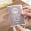 Túi đựng hộ chiếu du lịch PVC trong suốt mới dành cho nam giới Túi bảo vệ chống nước có túi đựng thẻ tín dụng ID [MỚI]