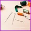 10 Chiếc Thép Carbon Nến Wick Holders Wick Centering Tools Candle Wick Holders Kim Loại Nến Wick Thiết Bị Định Trung Tâm để Làm Nến