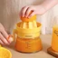 Máy ép trái cây quay tay | Sấy khô bóp hiệu quả cao, tách nước ép xỉ | Chất liệu an toàn, đẹp lâu trôi | Dụng cụ ép trái cây đa năng