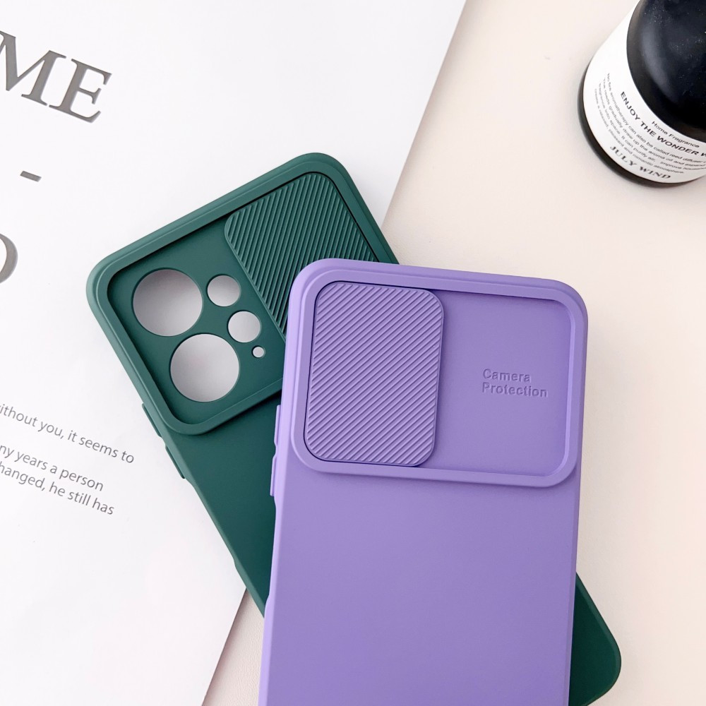 Ốp Điện Thoại TPU Mềm Bảo Vệ Ống Kính Cửa Sổ Trượt Cho Redmi Note 12 11 11s 10 9 PRO PROPLUS 12C 10C 4G 5G Vỏ Chống Sốc