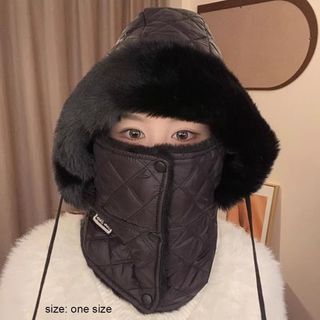 Mũ ấm áp NCE dành cho cưỡi ngựa, giữ nhiệt và chống gió, thiết kế dày với lớp lót sang trọng, phù hợp cho các hoạt động ngoài trời.