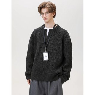 Áo len dệt kim nam ESEA phong cách Harajuku Nhật Bản, unisex chất lượng cao