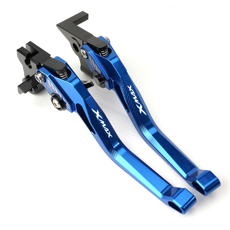 Dành Cho Xe Yamaha XMAX300 2017-2022 5D Họa Tiết Phanh Ngắn Ly Hợp Đòn Bẩy CNC Có Thể Gập Lại Tay Cầm
