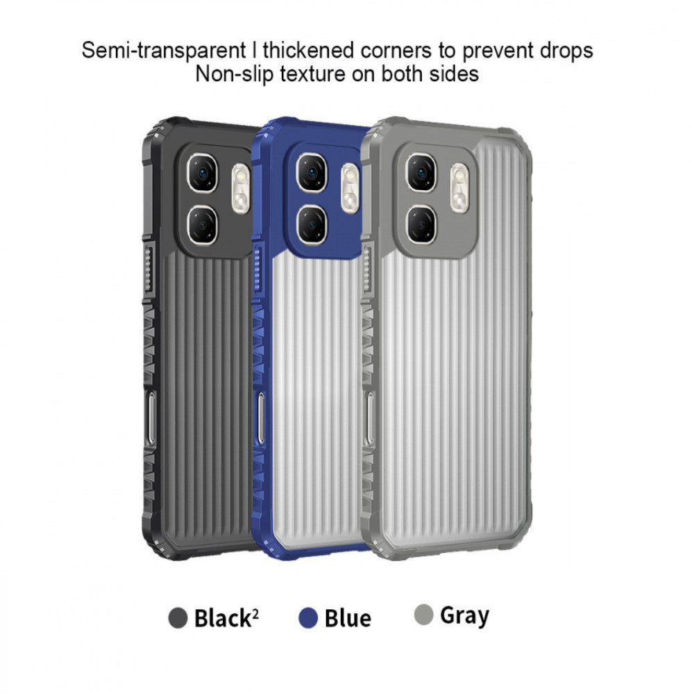 Ốp Điện Thoại Bán Trong Suốt Sọc Cho Infinix Hot 50i 50 40 SPARK 20 Smart9 9HD Note3PRO PLUS 4G 5G Góc Dày Chống Rơi Có Vỏ Bảo Vệ Camera