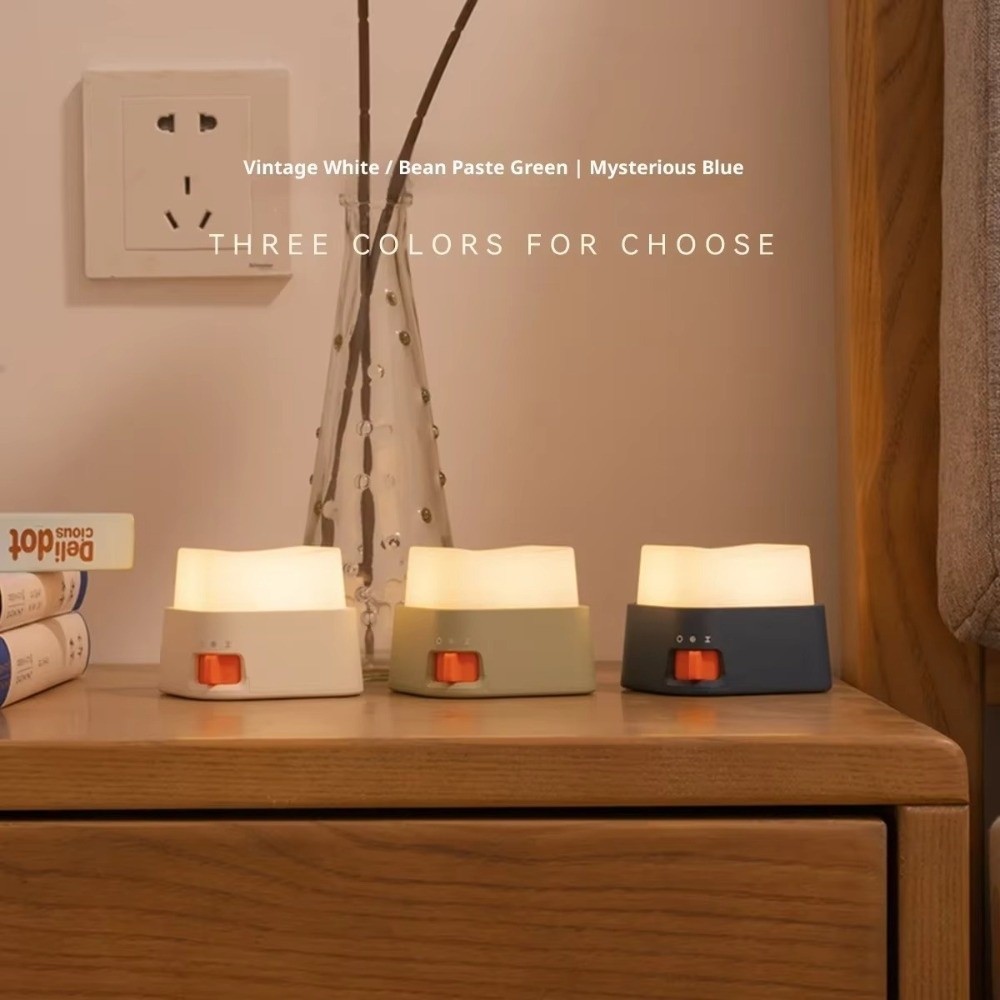 Đèn Ngủ LED Mini Sạc USB Đèn Bàn Phím Dễ Thương Trang Trí Phòng Di Động Sáng Tạo