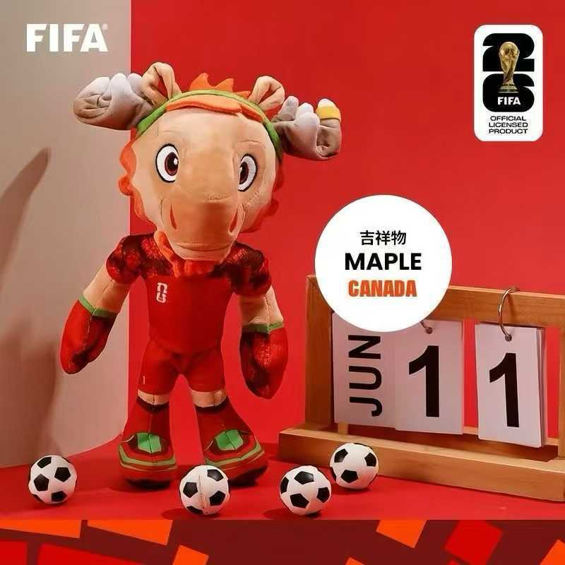 2026 Hoa Kỳ Canada Mexico World Cup Linh Vật Sang Trọng Đồ Chơi Móc Khóa Mặt Dây Chuyền Quà Tặng Giáng Sinh gift