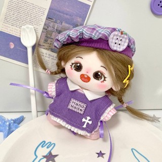 10cm Quần Áo Cho Bé Sao Biển Cơ Thể Bình Thường Cotton Búp Bê Quần Áo Labubububu Quần Áo Cho Bé Taro Puree Bobo Thiết Kế 4.3