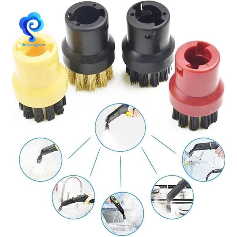 [dreamedge] Bộ phận làm sạch hơi nước cho SC2 SC3 SC4 SC5 SC7 Bàn chải vòi phun thay thế vết bẩn Stubborn Loại bỏ bộ vết bẩn T nhỏ