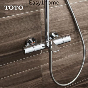 Bộ sen tắm nhiệt TOTO Nhật Bản TBW01401B, đầu phun tăng áp đa chức năng với vòi sen 5 cấp độ, miễn phí vận chuyển