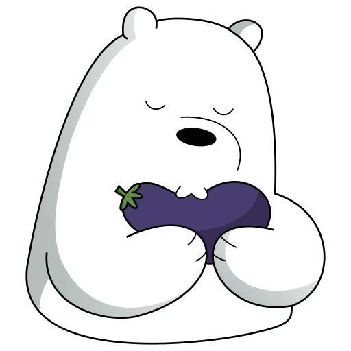 Móc khoá " Gấu trắng bự siêu cuteee "